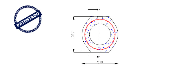 Linear drainage channels - diagram